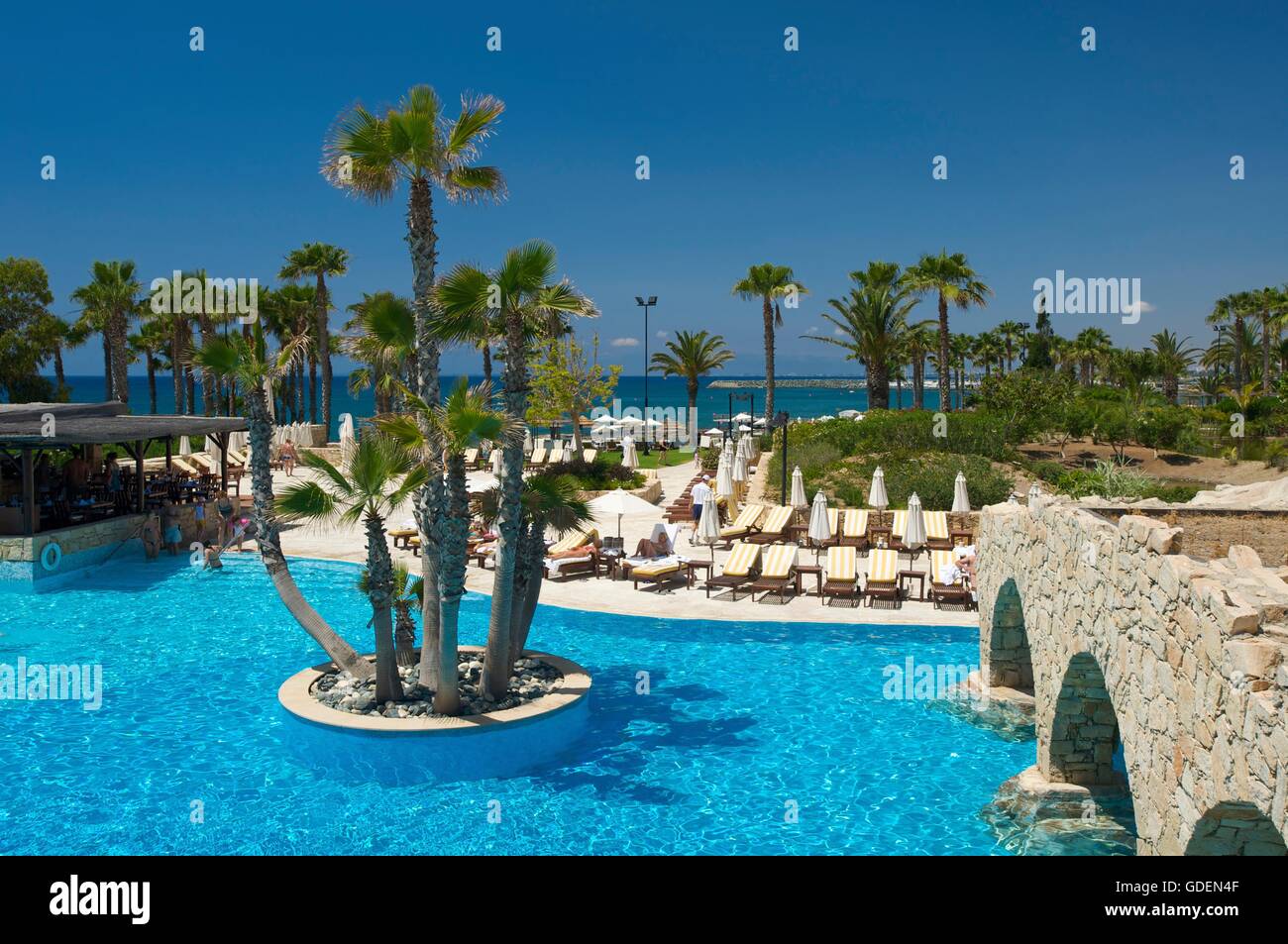 Hotel Le Meridien di Limassol, la Repubblica di Cipro Foto Stock