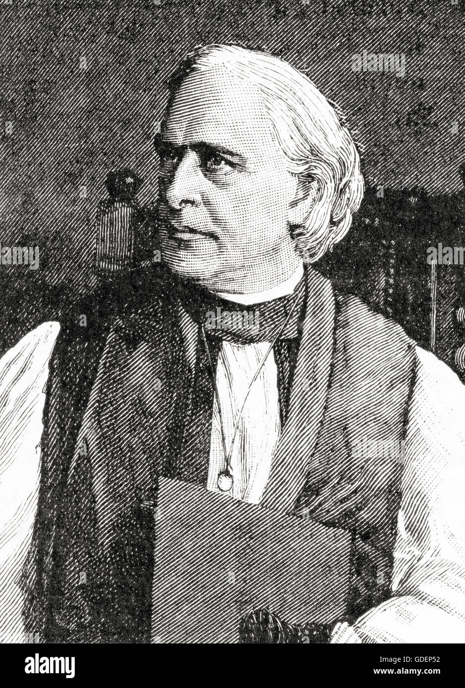 Edward White Benson, 1829 - 1896. Arcivescovo di Canterbury. Foto Stock