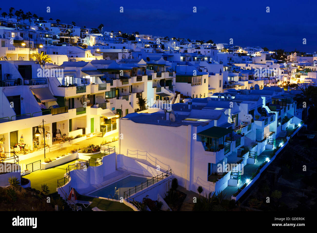 Puerto del Carmen, Tias, Lanzarote, Isole Canarie, Spagna Foto Stock