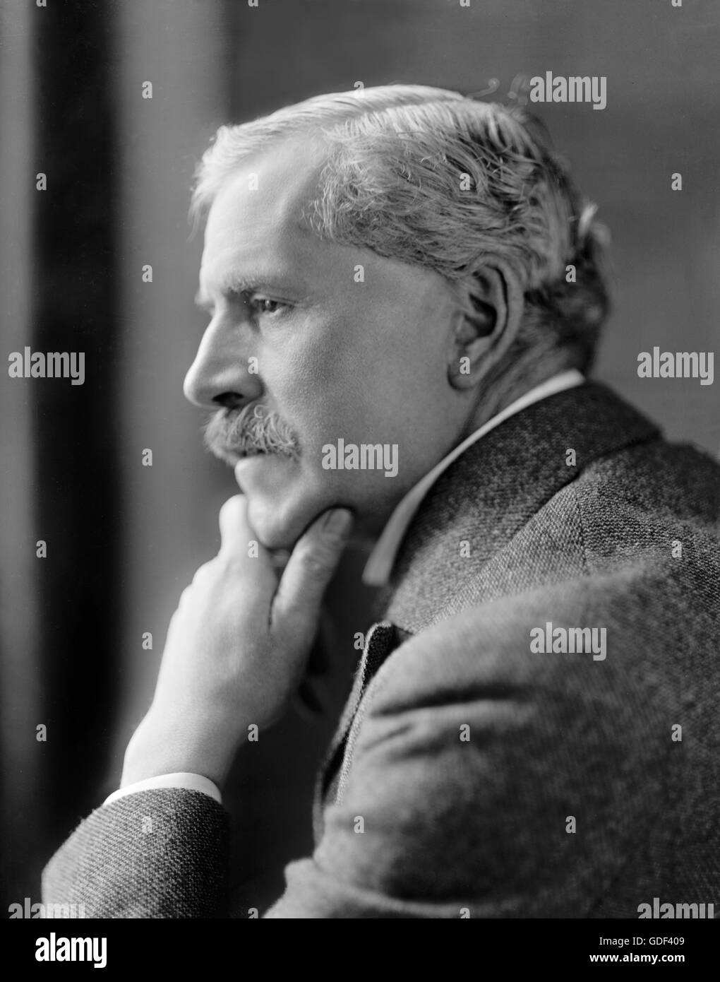 Ramsay Macdonald. Ritratto del partito laburista britannico il Primo ministro, James Ramsay MacDonald (1866-1937), da Bain News Service. Foto Stock