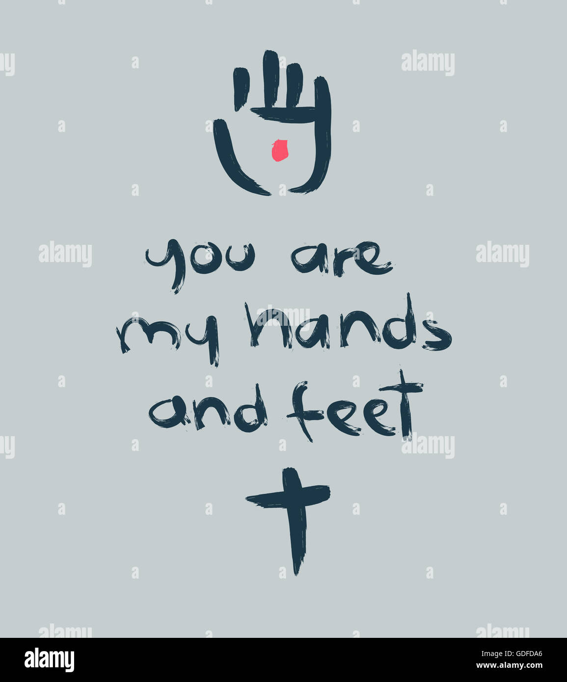 Disegnata a mano illustrazione vettoriale o disegno della frase si