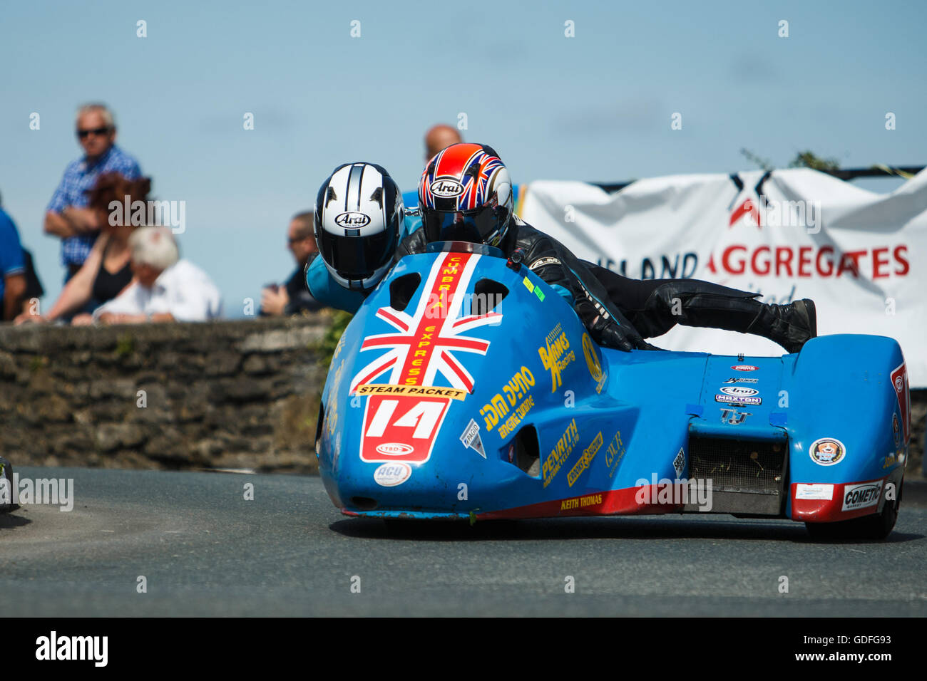- 14 luglio. 2016 - Il Sud 100 gare su strada, Billown circuito, Castletown Isola di Man. ©Samuel Bay Foto Stock - 14 luglio. 2016 - Il Sud 100 gare su strada, Billown circuito, Castletown Isola di Man. ©Samuel Bay Foto Stock