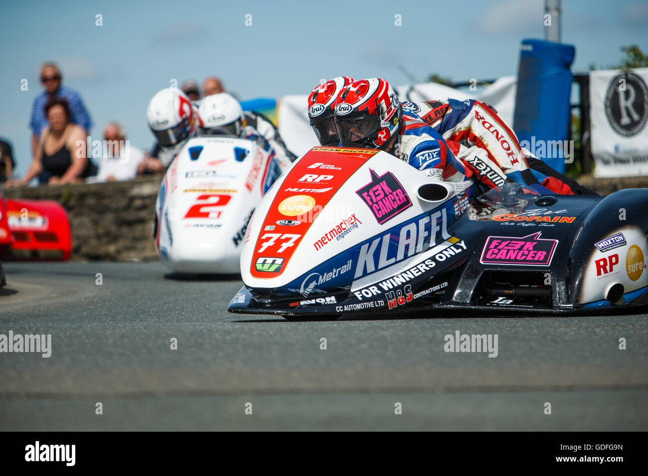- 14 luglio. 2016 - Il Sud 100 gare su strada, Billown circuito, Castletown Isola di Man. ©Samuel Bay Foto Stock - 14 luglio. 2016 - Il Sud 100 gare su strada, Billown circuito, Castletown Isola di Man. ©Samuel Bay Foto Stock