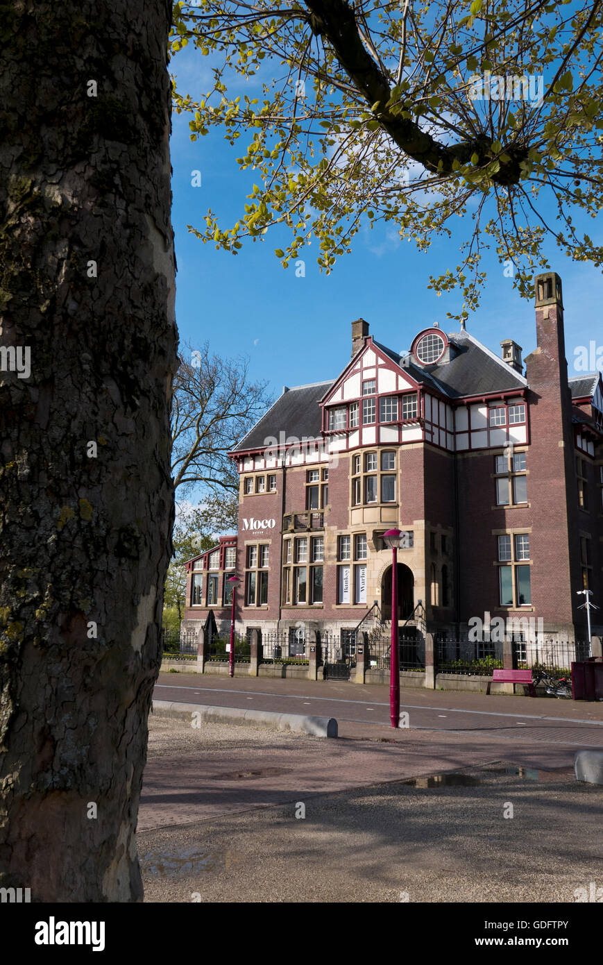 Moco Museum di Amsterdam, Olanda, Paesi Bassi. Foto Stock