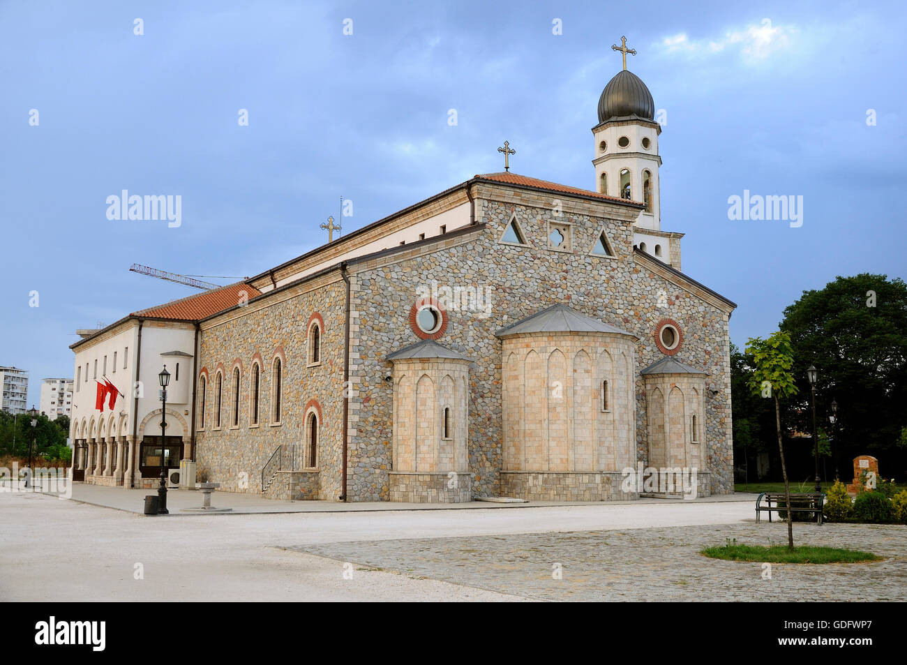 Chiesa della Natività della Theotokos a Skopje Foto Stock