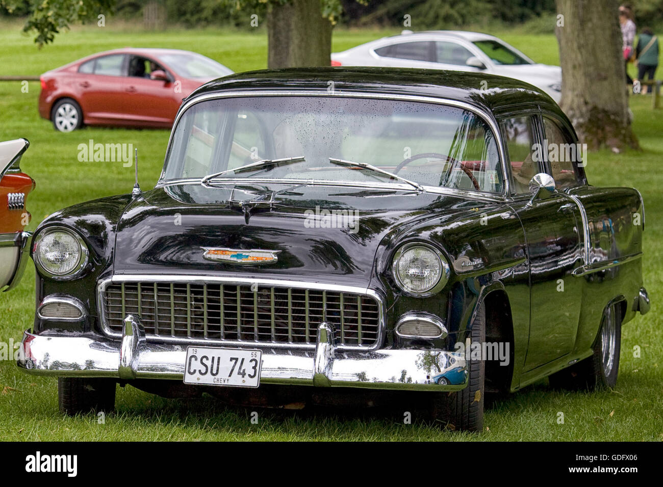 1955 Chevrolet. Chevy. Classic American car Foto Stock