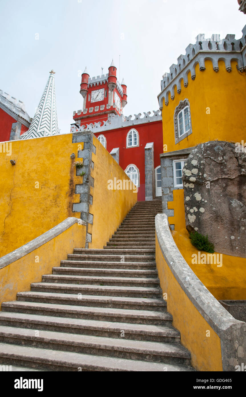 Palazzo Pena - Sintra - Portogallo Foto Stock
