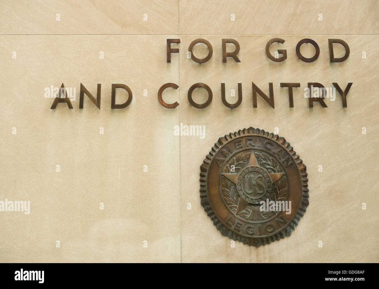 La American Legion building Washington DC Foto Stock