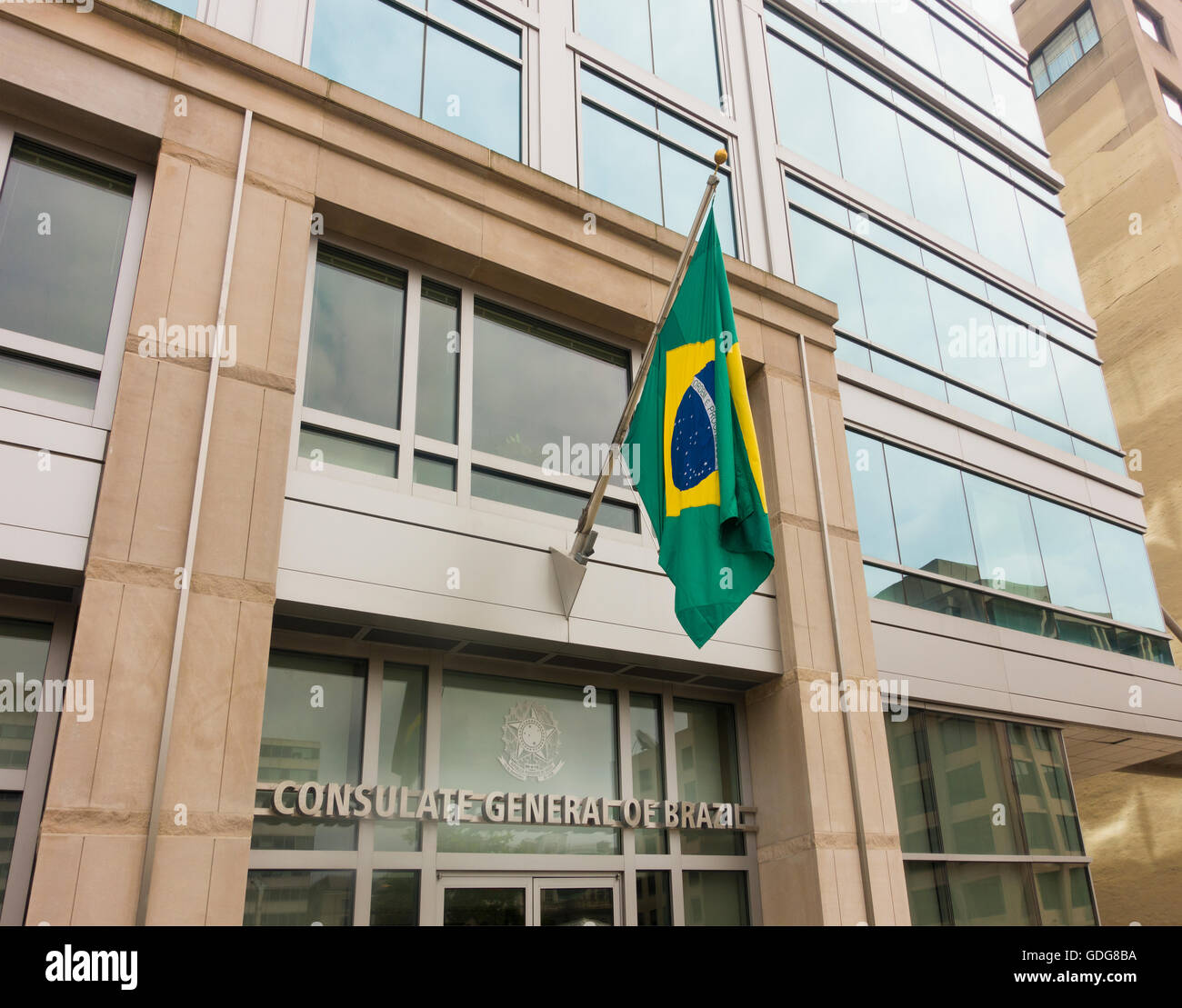 Consolato Generale del Brasile a Washington DC Foto Stock
