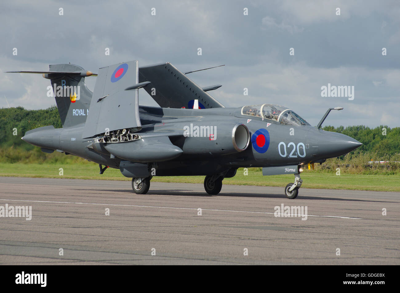 Blackburn NA39 Buccaneer S2 XX894, a Bruntingthorpe Foto Stock