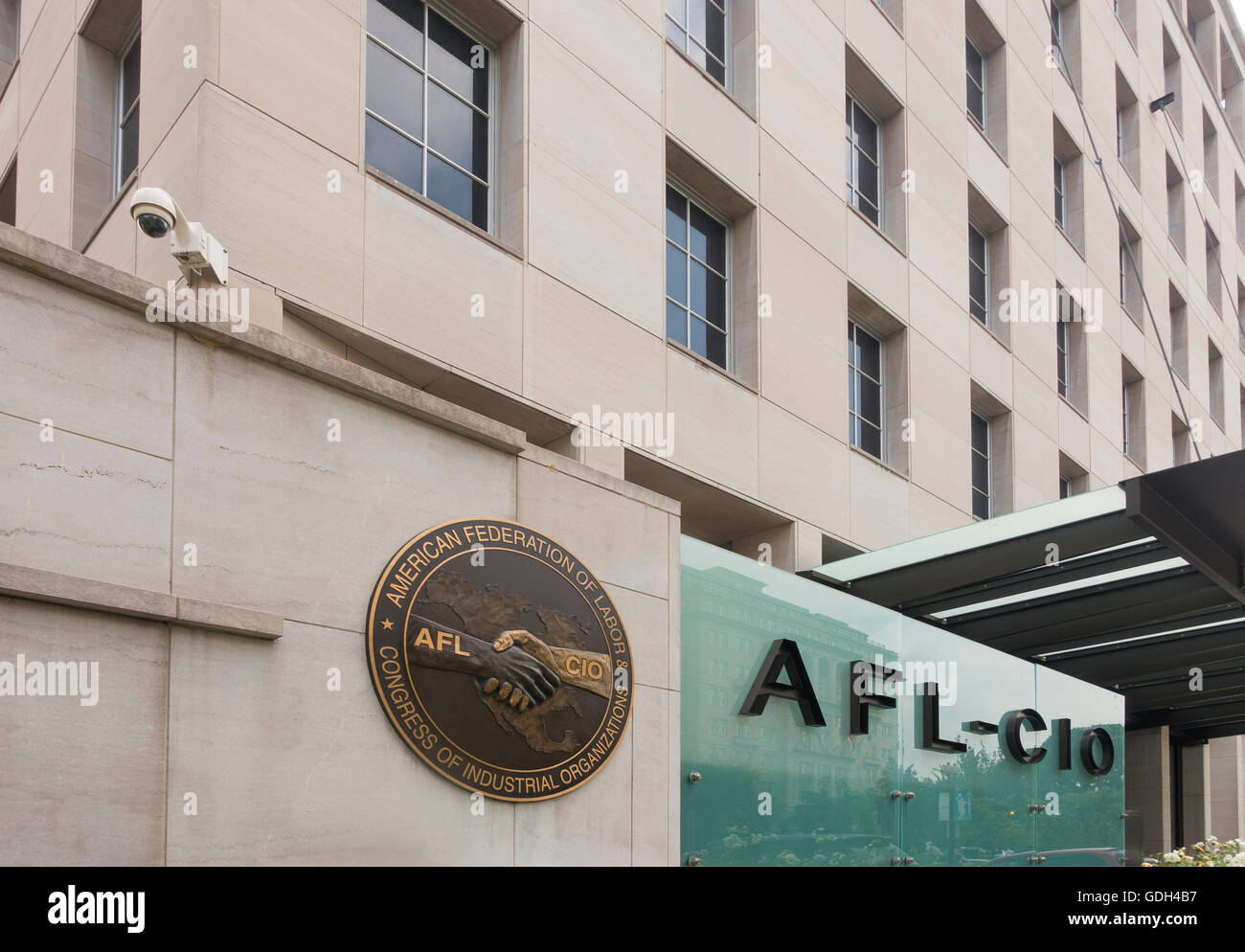 AFL-CIO edificio in Washington DC Foto Stock