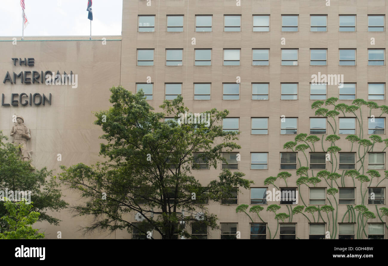 La American Legion building Washington DC Foto Stock