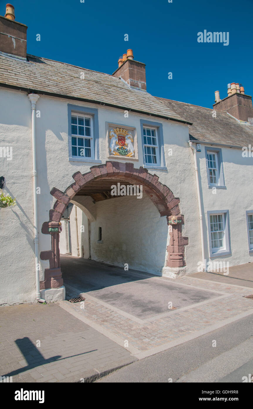 Il Pend Whithorn isola di Whithorn portando a Whithorn Priory Dumfries & Galloway Scozia Scotland Foto Stock