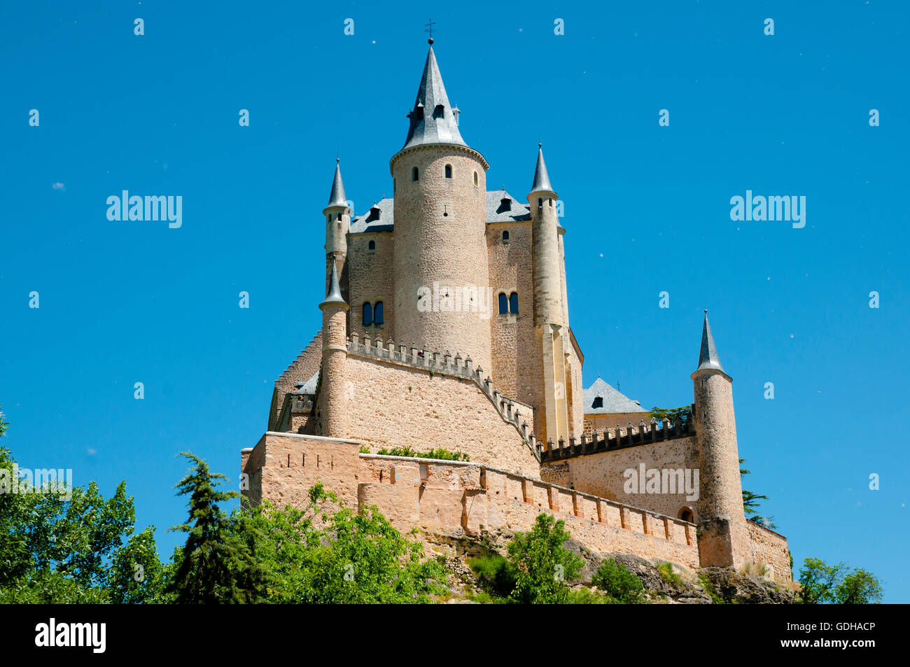 Alcazar of Segovia - Spagna Foto Stock