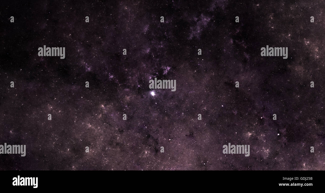 Dark Nebula nello spazio profondo Foto Stock