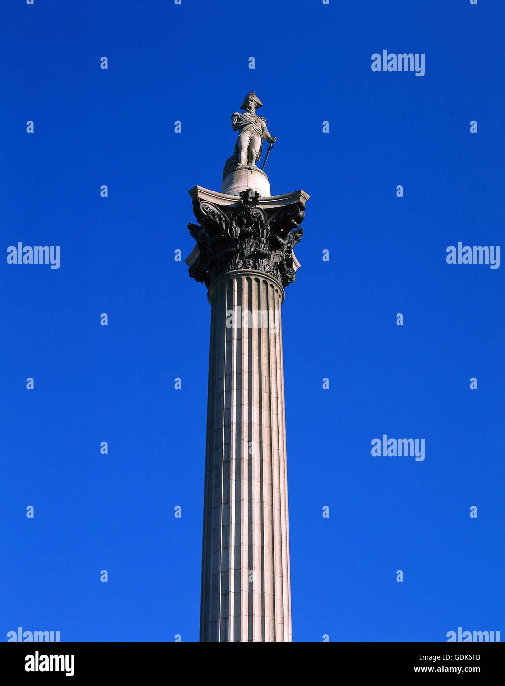 Geografia / viaggi, Gran Bretagna, Inghilterra, Londra, monumenti, Nelson Memorial, costruito: 1843 da William Railton, Trafalger Square, Foto Stock