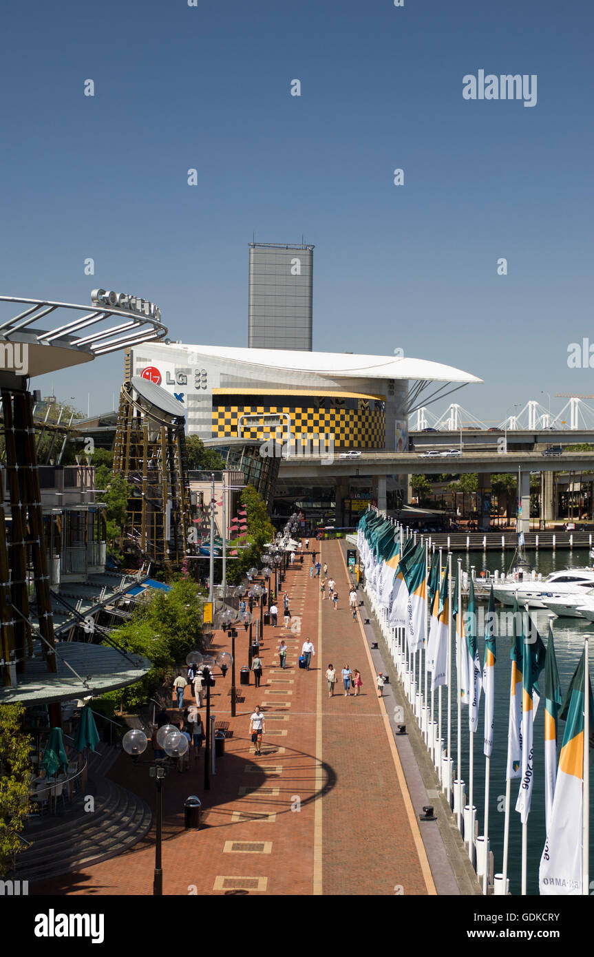 Darling Harbour, Sydney, Nuovo Galles del Sud, Australia Foto Stock