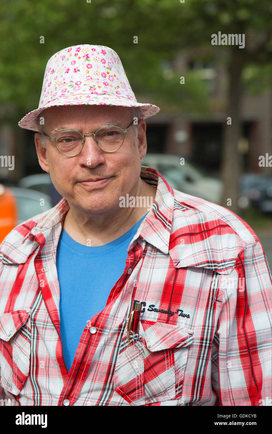 Il film tedesco regista e scrittore Rosa von Praunheim, Lola Festival 2016, Berlino, Germania Foto Stock