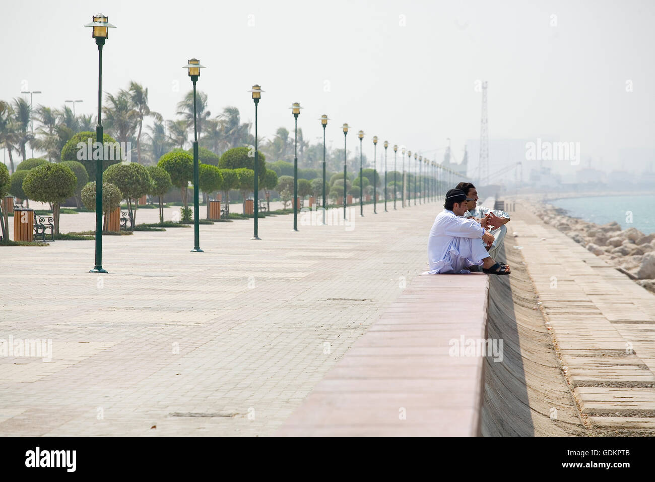 Deira Corniche, Dubai, EAU. Foto Stock