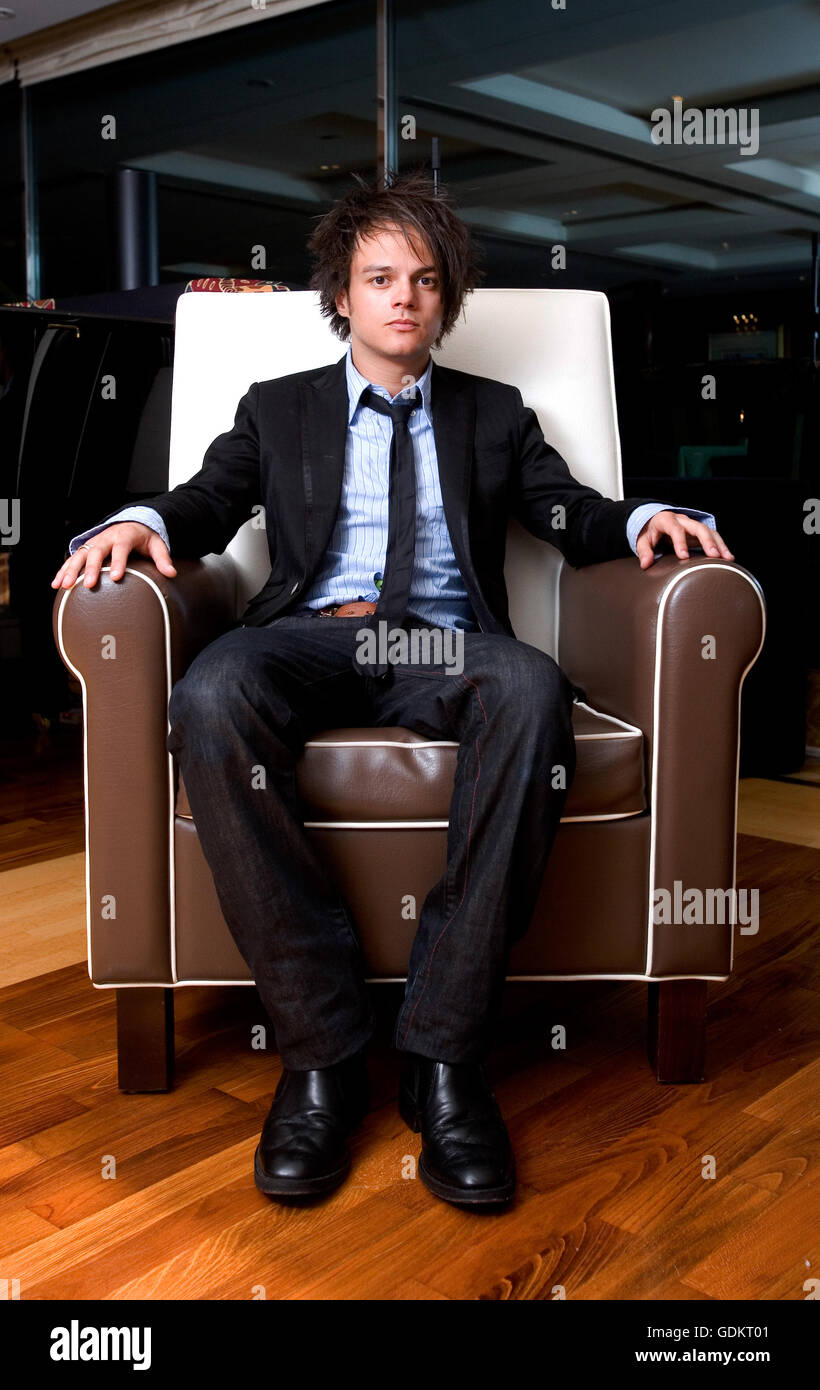 Servizio fotografico con Jamie Cullum, XXII Marzo 2007, Dubai, EAU. Foto Stock