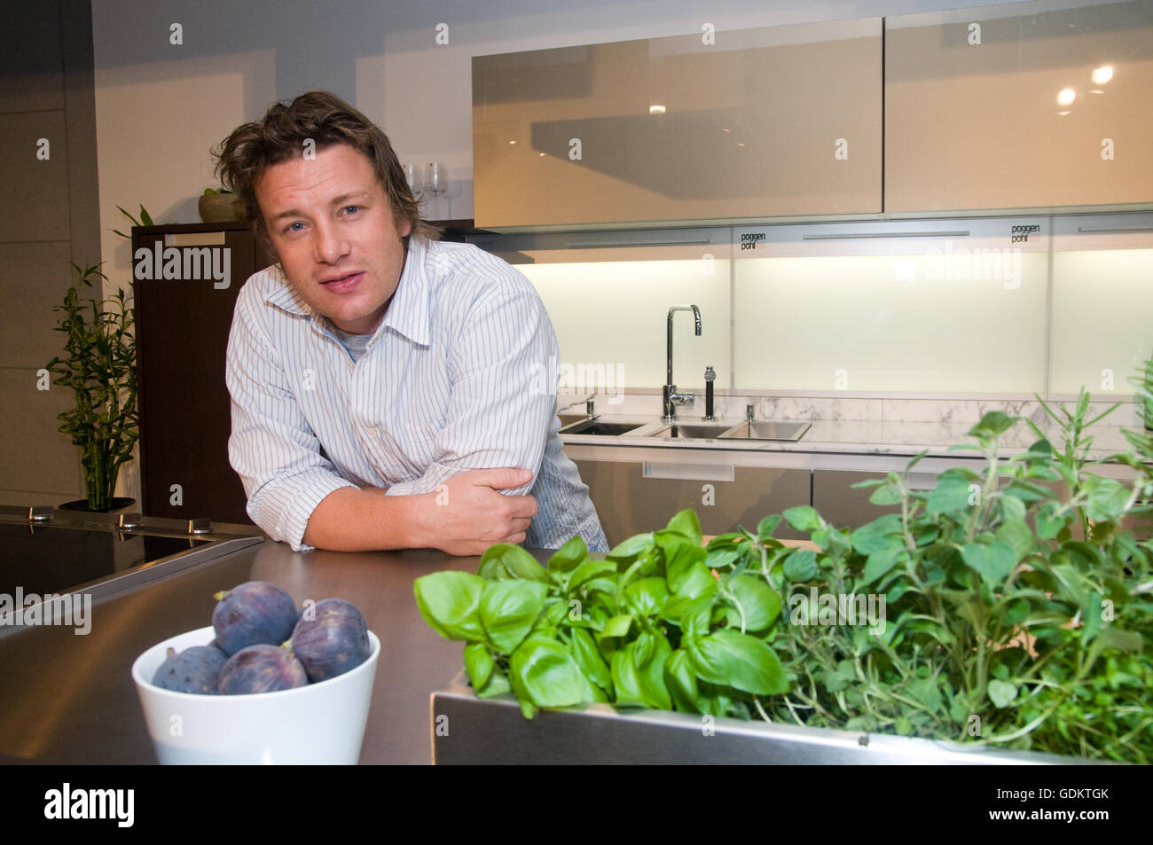 Ritratto di Jamie Oliver, Dubai, EAU. Foto Stock