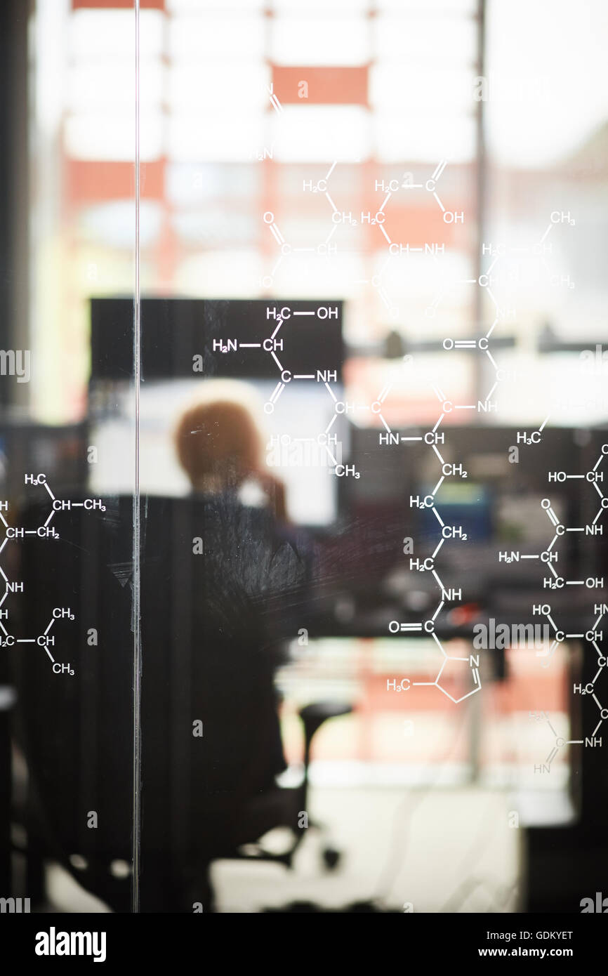 Manchester science park office interno Foto Stock