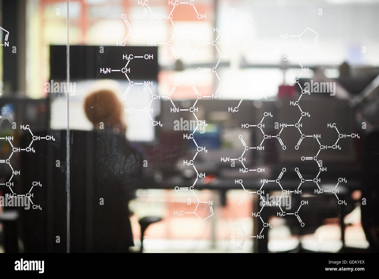 Manchester science park office interno Foto Stock