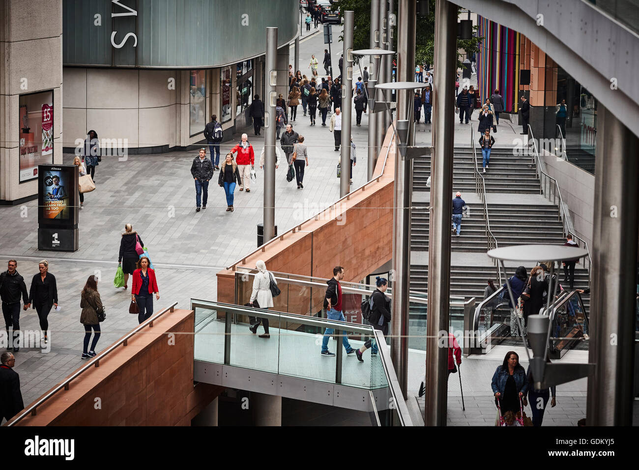 Liverpool One centro commerciale Liverpool One è una spesa, residenziale e un complesso di svaghi di Liverpool, in Inghilterra. Il progetto, Foto Stock