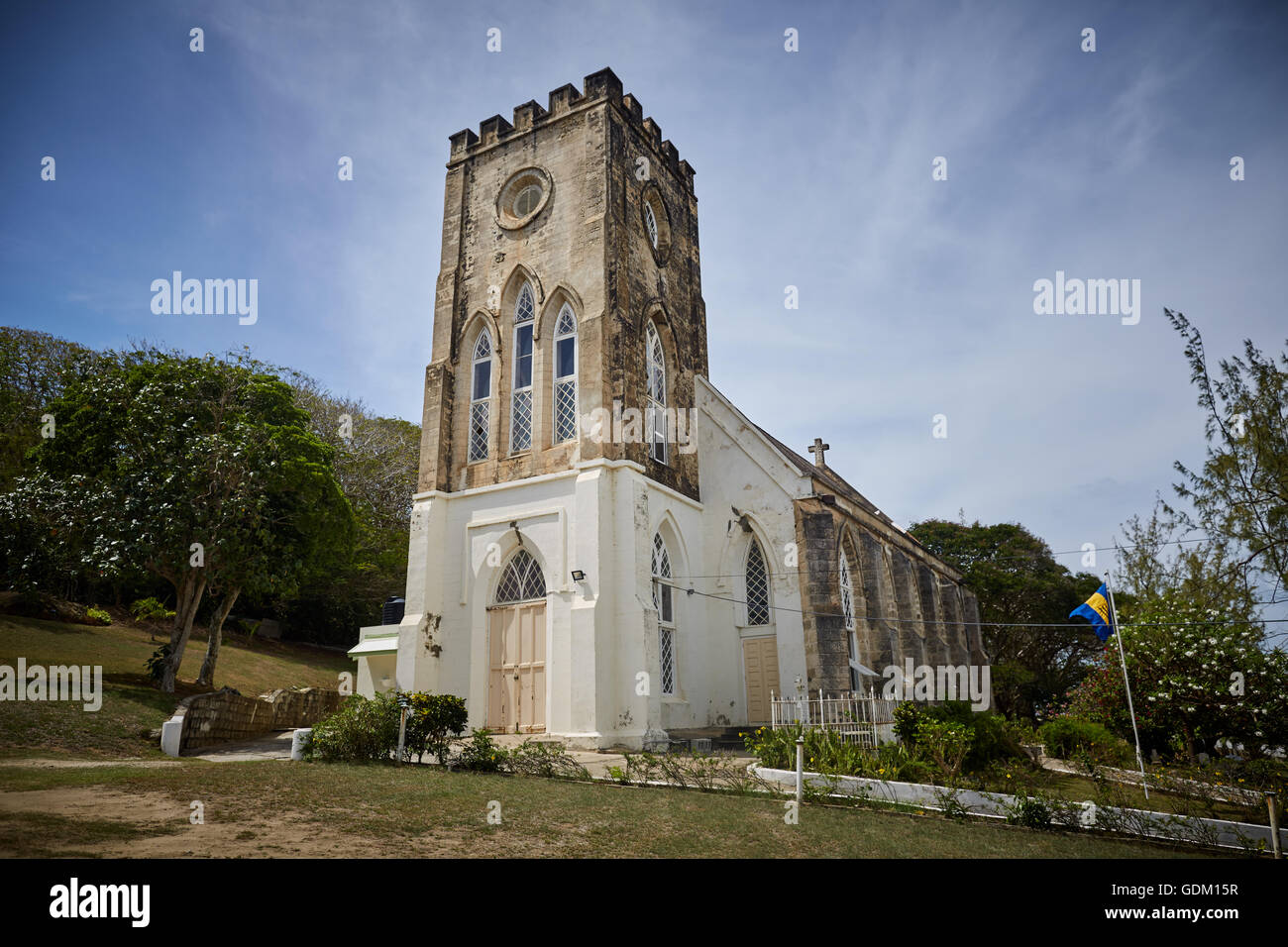 Le Piccole Antille Barbados parrocchia Saint Michael west indies capitale Bridgetown Barbados Saint Andrew della Chiesa di Scozia distr Foto Stock