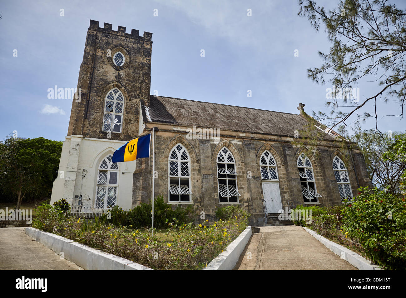 Le Piccole Antille Barbados parrocchia Saint Michael west indies capitale Bridgetown Barbados Saint Andrew della Chiesa di Scozia distr Foto Stock