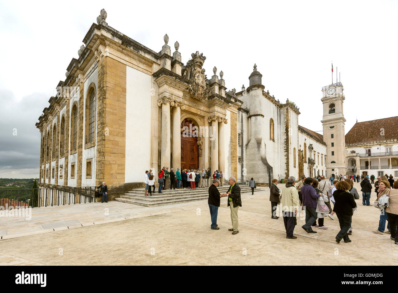 Università di Coimbra, Coimbra, Distretto di Coimbra, Portogallo, Europa, viaggi, fotografia di viaggio Foto Stock