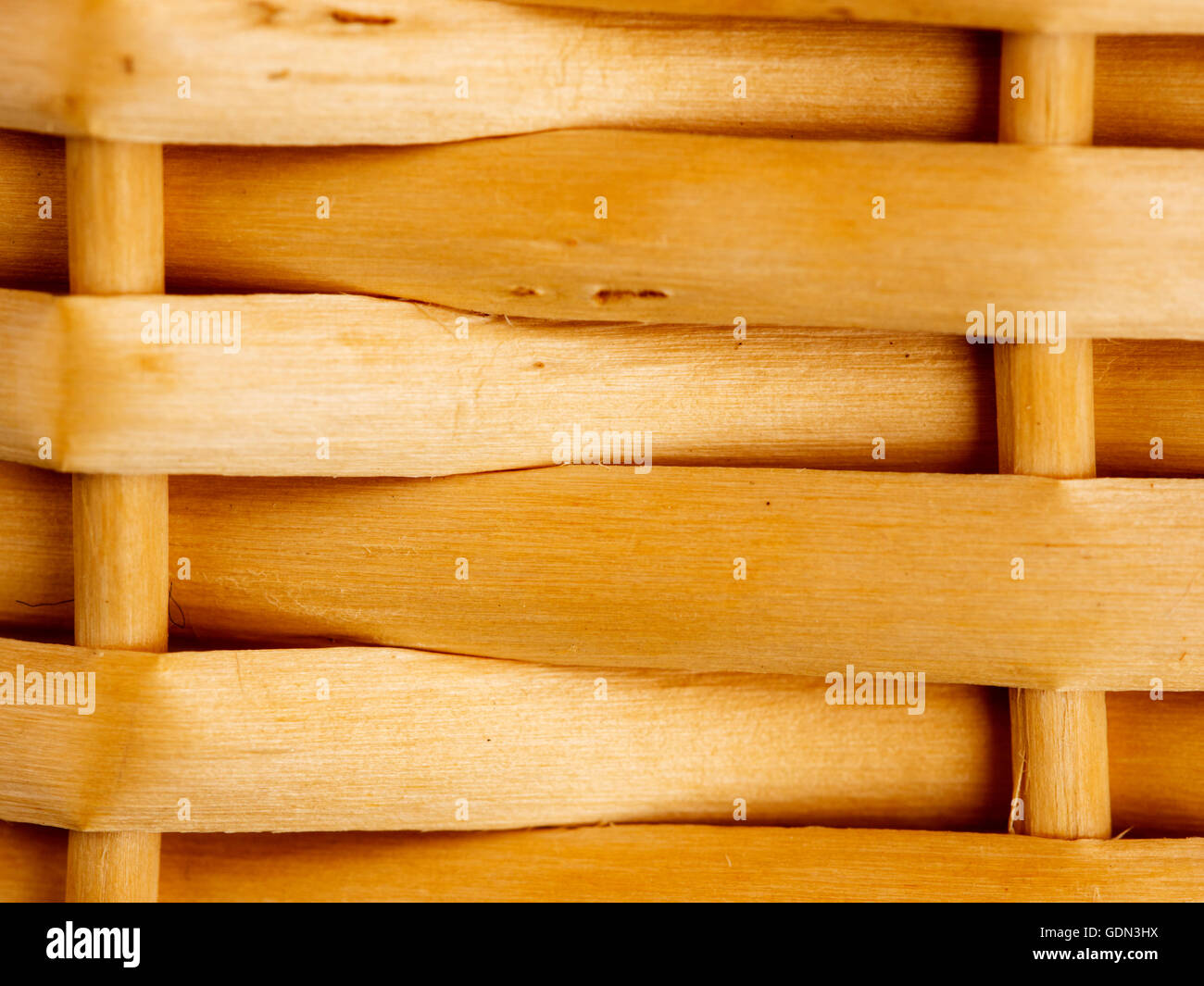 Giallo texture di vimini come sfondo Foto Stock