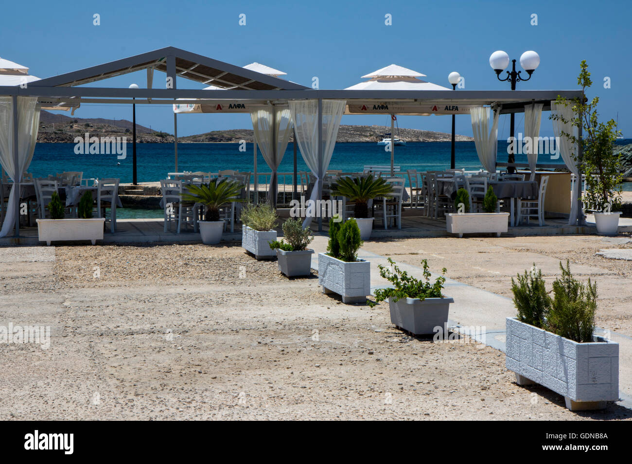 Syros Grecia Foto Stock