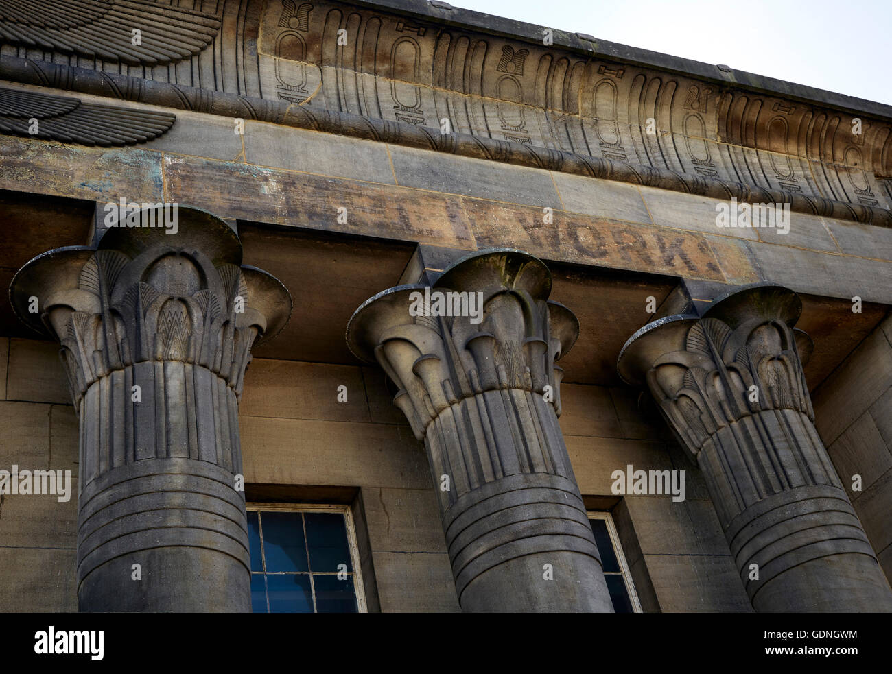 Tempio di opere, Leeds Foto Stock