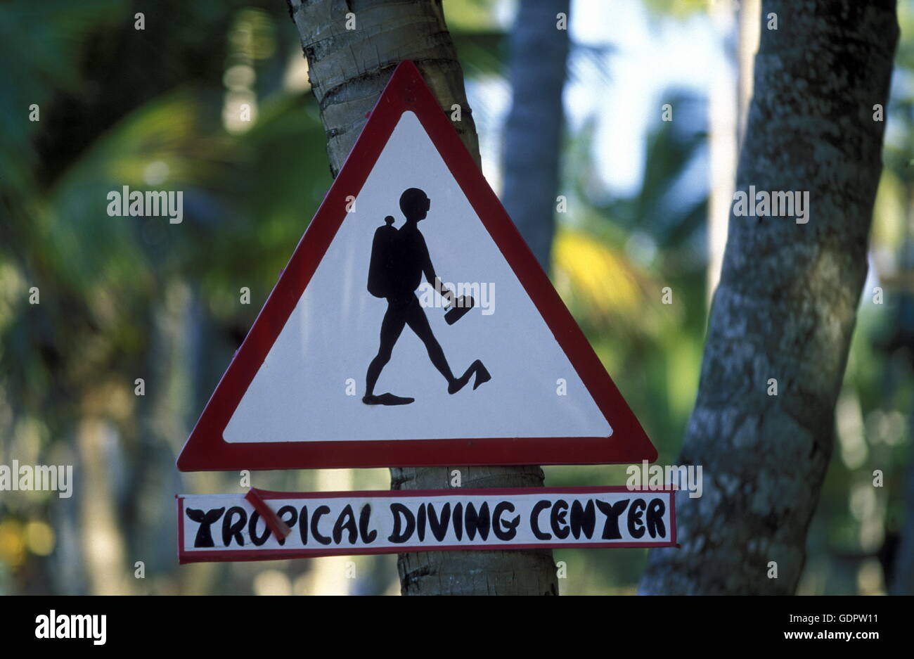 Presso il villaggio di Las Terrenas su Samanaon nella Repubblica Dominicana nel Mar dei Caraibi in America Latina. Foto Stock