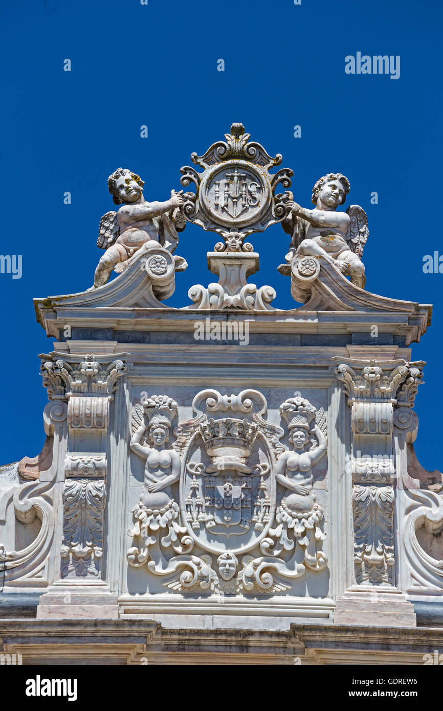 Colégio do Espirito Santo, vecchia Università di Evora, Evora, distretto di Évora, Portogallo, Europa, viaggi, fotografia di viaggio Foto Stock