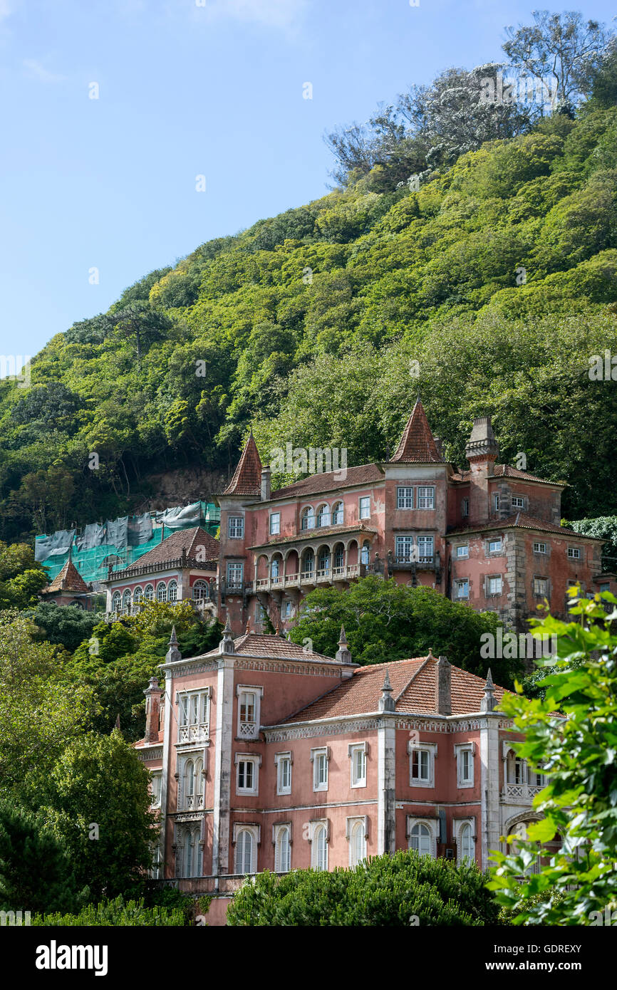 Sintra, distretto di Lisbona, Portogallo, Europa, Sintra, Lisbona, Lisbona, Portogallo, Europa, viaggi, fotografia di viaggio Foto Stock