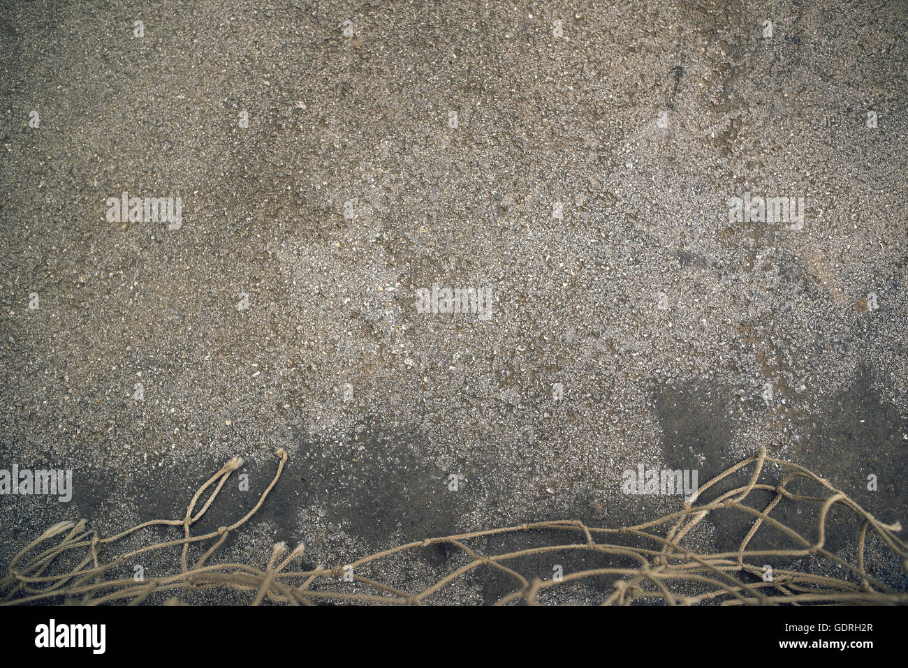 Grigio a pavimento in calcestruzzo texture come sfondo Foto Stock