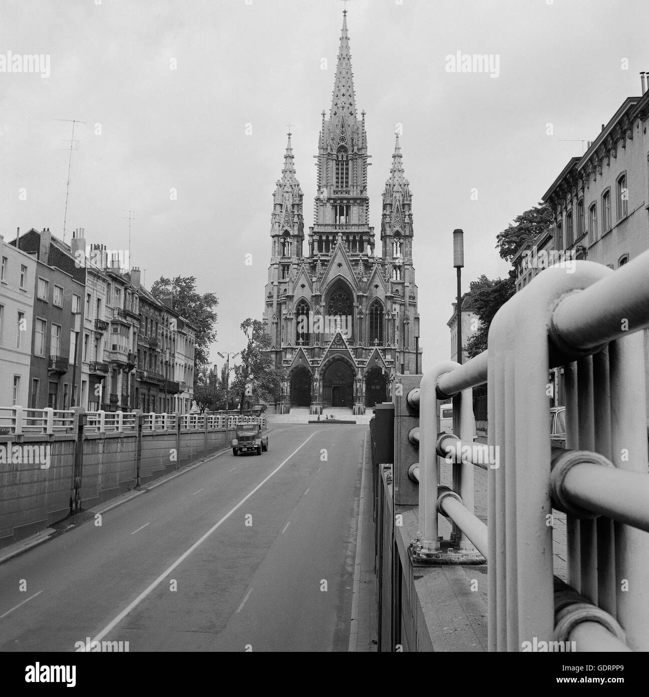 Chiesa di Nostra Signora a Bruxelles, 1965 Foto Stock
