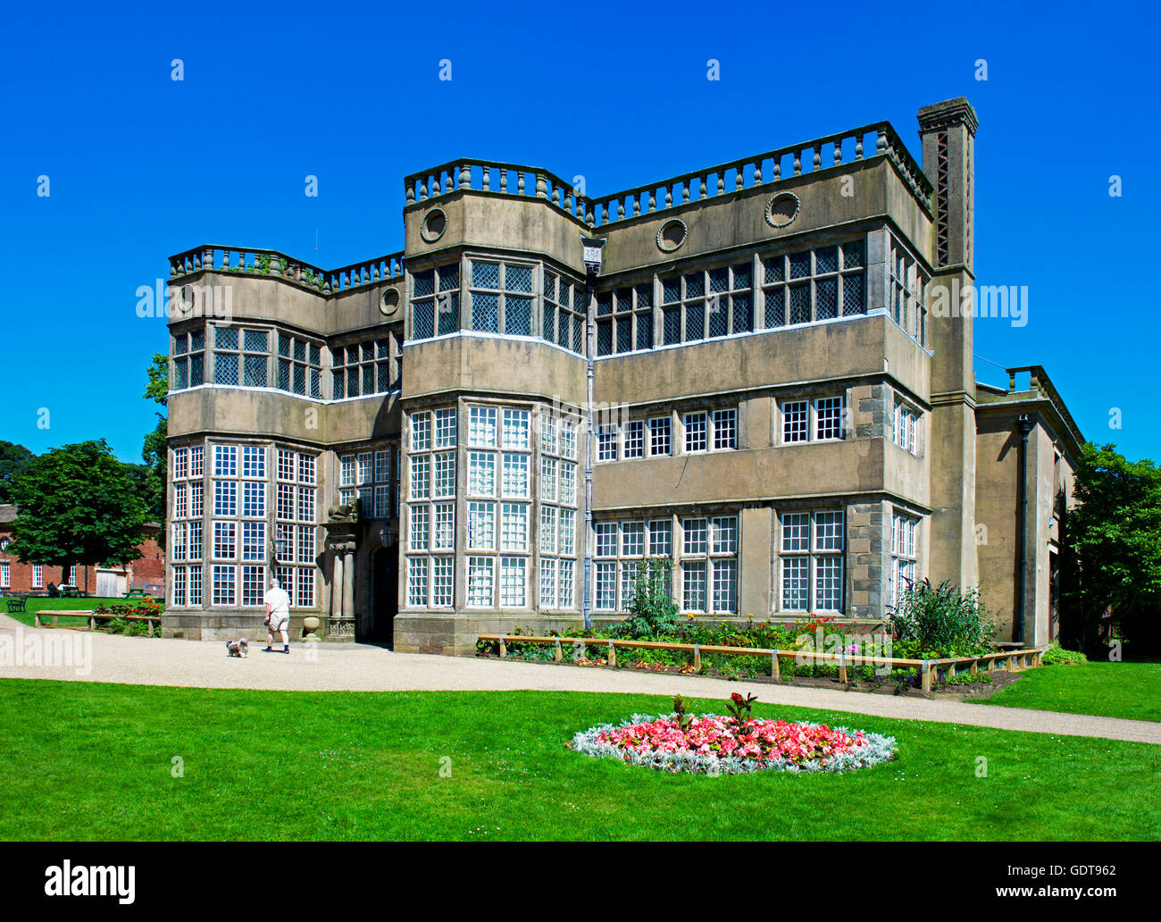 Astley Hall, vicino a Chorley, Lancashire, Inghilterra, Regno Unito Foto Stock