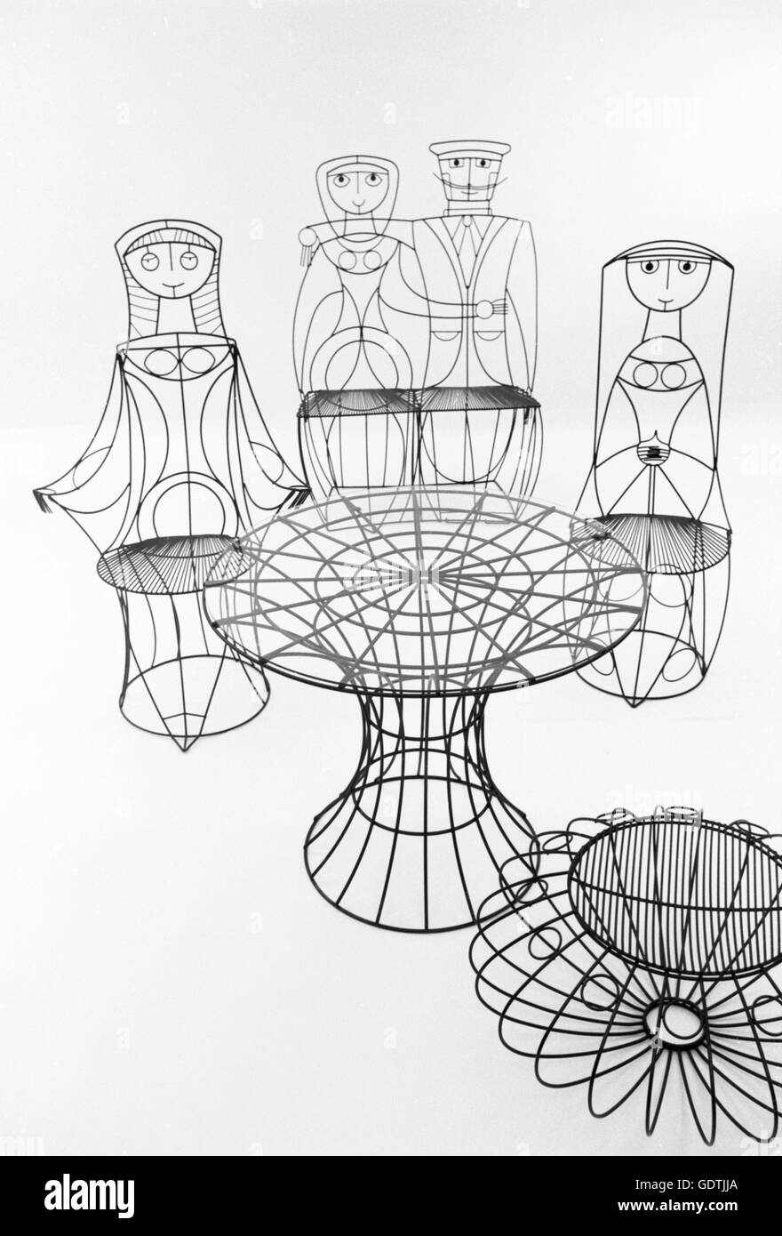 John Risley 's persone mobili. Questa fotografia è stata presa nel 1963. Foto Stock