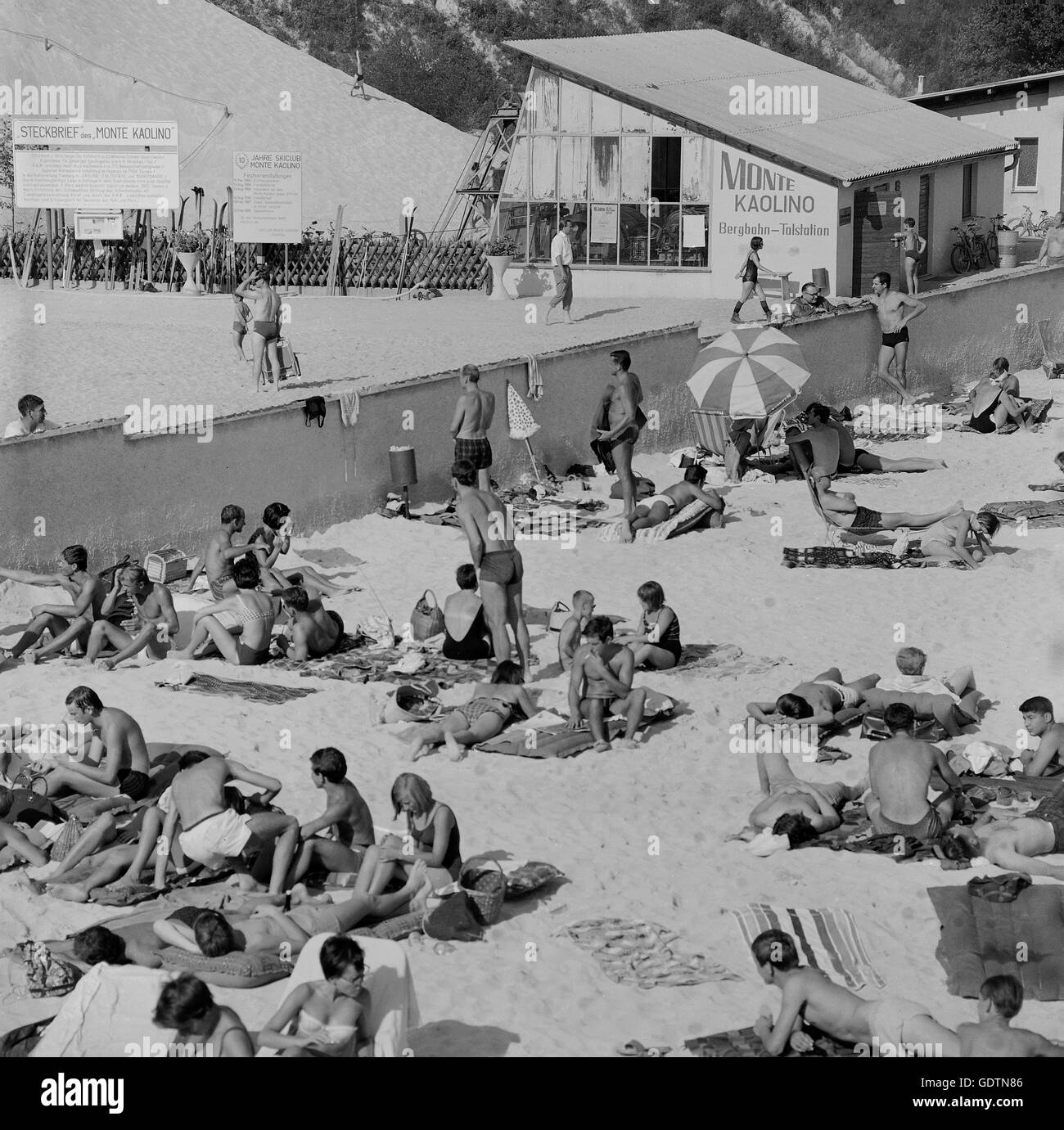 Monte Kaolino, 1966 Foto Stock