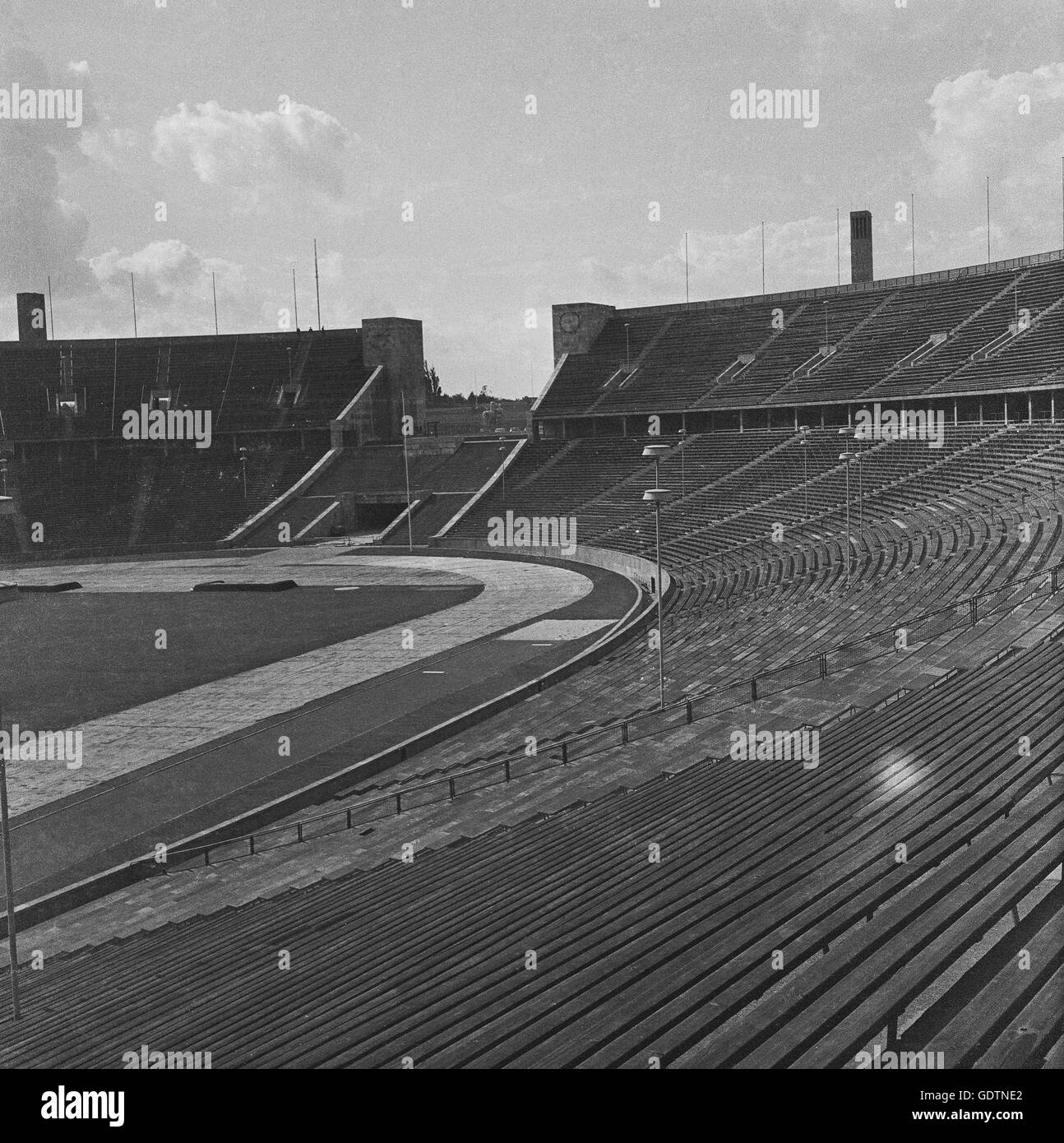 Olympiastadion Berlino, 1964 Foto Stock