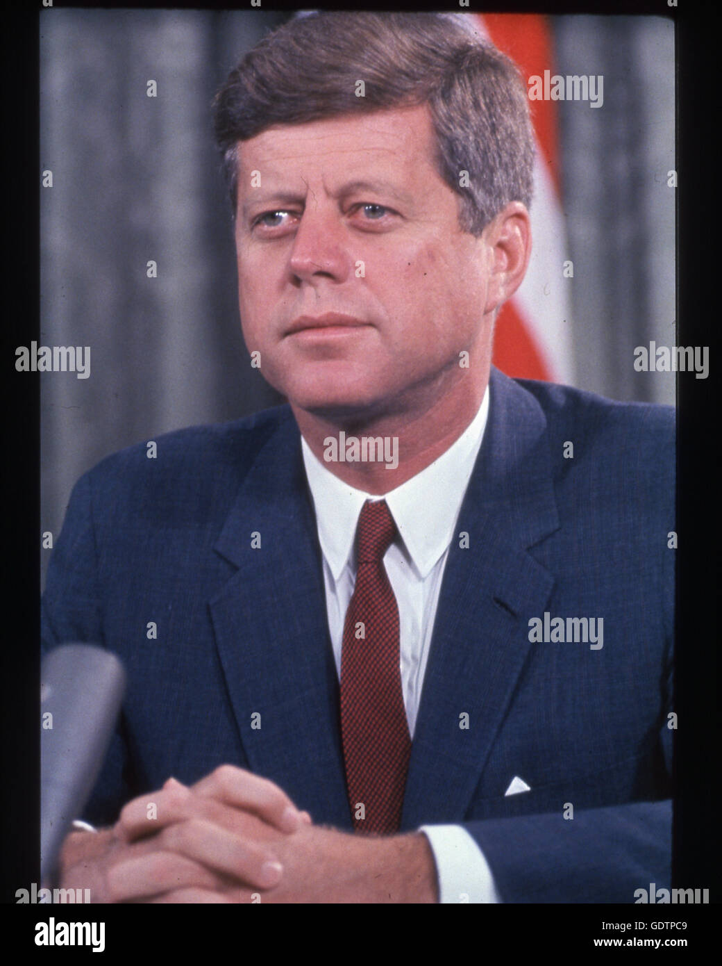 Il presidente John F. Kennedy, 1962 Foto Stock