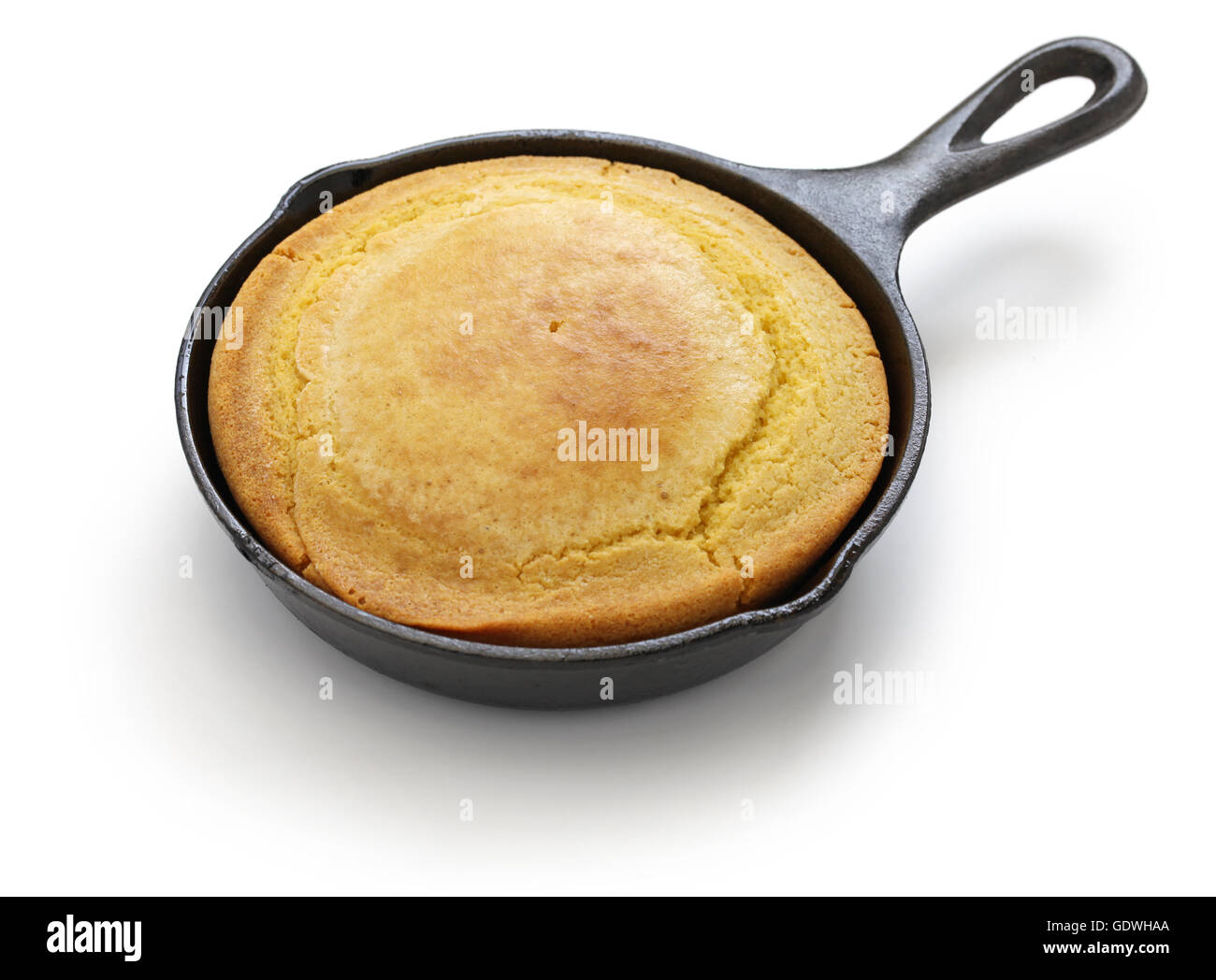 In casa cornbread nella padella, la cucina del Sud degli Stati Uniti Foto Stock