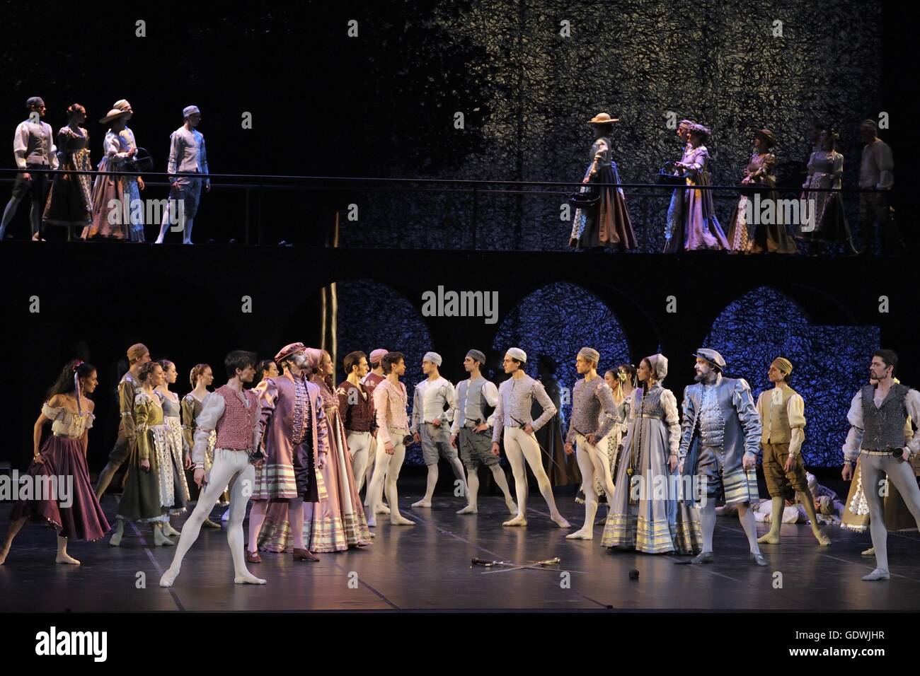 "Romeo e Giulietta", coreografia e staging: John Cranko Foto Stock