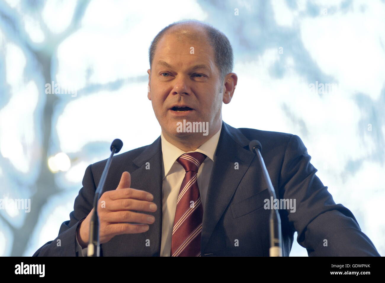 Olaf Scholz Foto Stock