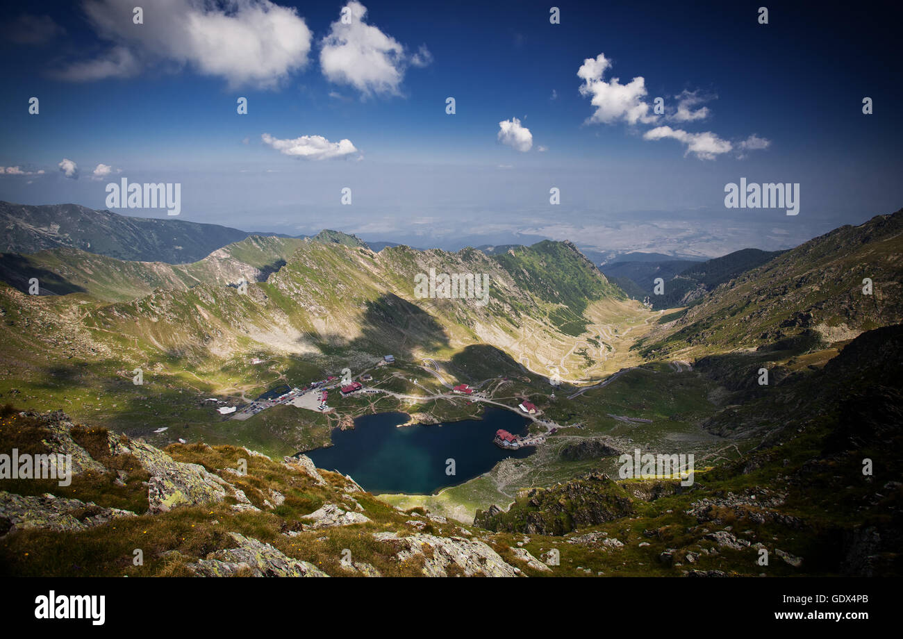 Monti Fagaras, Romania in estate Foto Stock