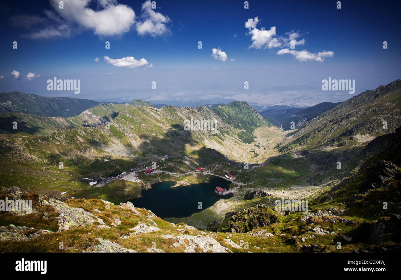 Monti Fagaras, Romania in estate Foto Stock