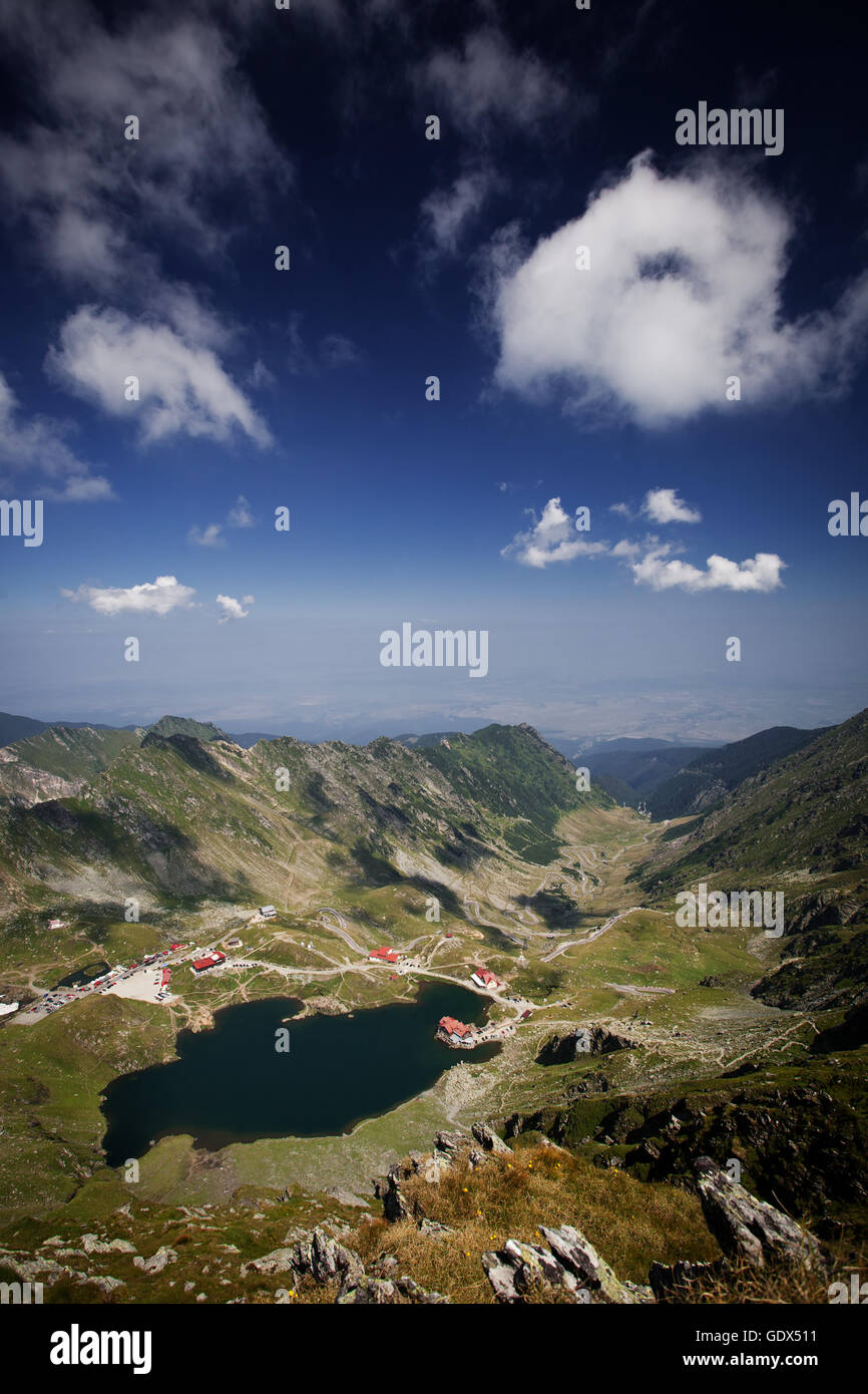 Monti Fagaras, Romania in estate Foto Stock
